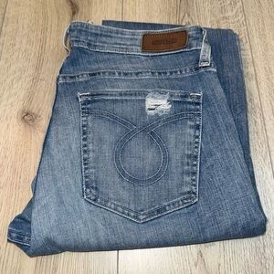 Big Star Maddie straight leg Women's Blue Jeans denim